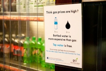 GCI - bottled water gas price sign in Hutch.jpg