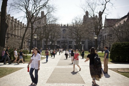 Pedestrian zone - harper quad people.jpg